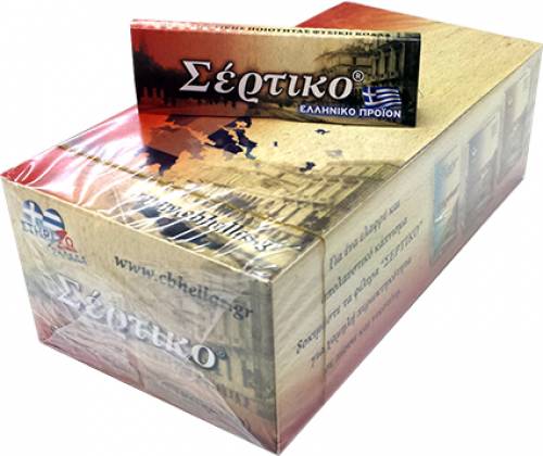 Σέρτικο - Ελληνικά Χαρτάκια - Κόκκινο 50τεμ. - Τιμή: 8,40€