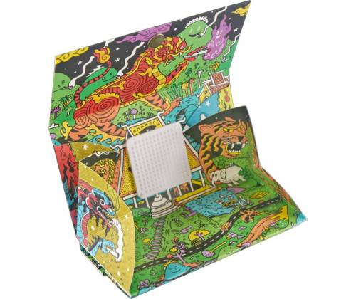 Slim Jim Χαρτάκια King Size Slim & Tips με Δισκάκι και Grinder - xJacob Edition - Τιμή: 5,90€