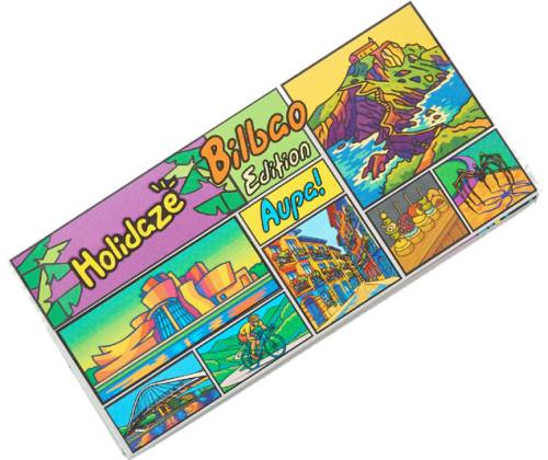 Slim Jim Χαρτάκια King Size Slim & Tips με Δισκάκι και Grinder - Holidaze «Bilbao» Edition - Τιμή: 5,90€