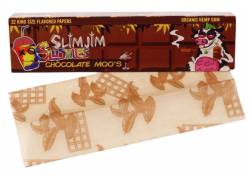 Slim Jim  Χαρτάκια King Size Slim 32φ. - Chocolate Moo's