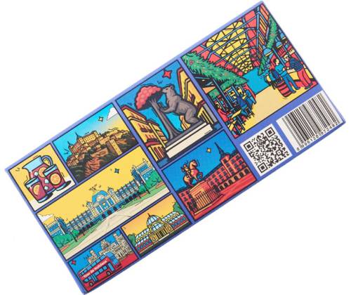 Slim Jim Χαρτάκια King Size Slim & Tips με Δισκάκι και Grinder - Holidaze «Madrid» Edition - Τιμή: 5,90€