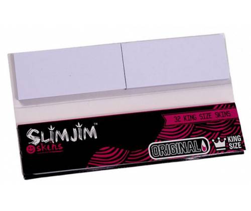 Slim Jim  Χαρτάκια King Size Slim 32φ. + Tips - Τιμή: 0,90€