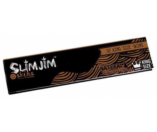 Slim Jim Rolling Papers King Size Slim Unbleached 32φ. -  Price: 0,90€
