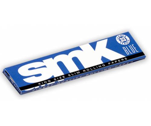 SMK Χαρτάκια Blue - King Size Slim 33φ. - Τιμή: 0,60€
