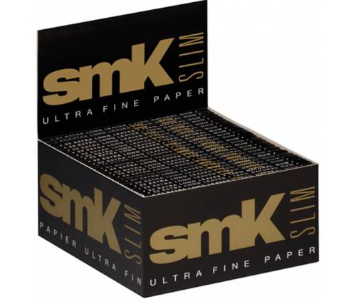 SMK Χαρτάκια - King Size Slim Gold 50τεμ. - Τιμή: 28,90€