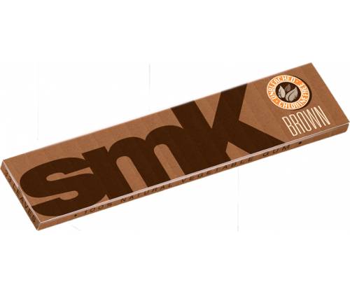 SMK Brown Unbleached Χαρτάκια - Ακατέργαστο - King Size - Τιμή: 0,69€