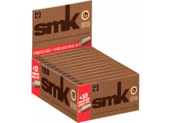 SMK Brown Unbleached Χαρτάκια - Ακατέργαστο - King Size με Τζιβάνες 24τεμ.