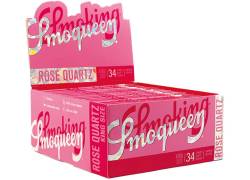 Smoking Χαρτάκια Smoqueen Rose Quartz Ροζ - King Size Slim 50τεμ.