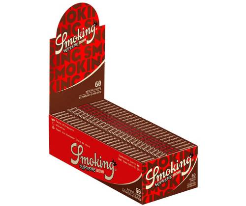 Smoking Χαρτάκια - Supreme Brown 50τεμ. - Τιμή: 15,50€