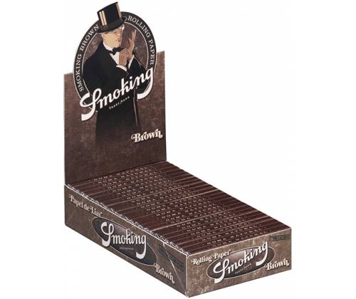 Smoking Χαρτάκια - Brown - Ακατέργαστο - 1¼ 25τεμ. - Τιμή: 13,64€