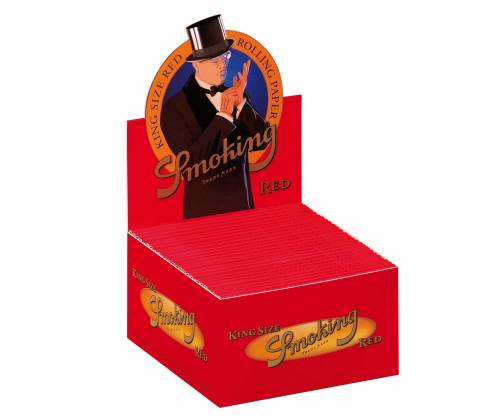 Smoking Χαρτάκια - Κόκκινο - King Size 50τεμ. - Τιμή: 26,29€