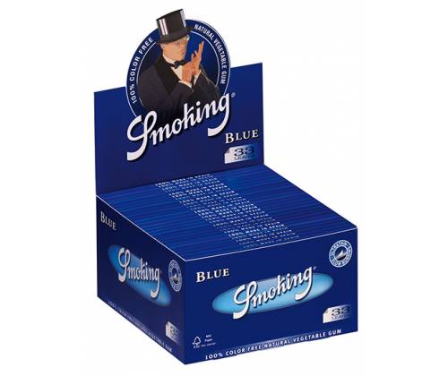 Smoking Χαρτάκια - Μπλε - King Size 50τεμ. - Τιμή: 28,27€