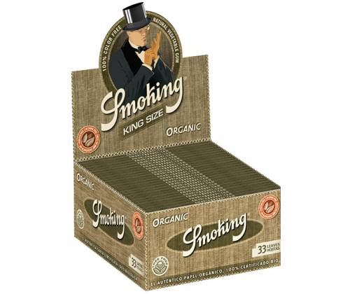 Smoking Χαρτάκια - Organic Hemp - King Size 50τεμ. - Τιμή: 29,76€