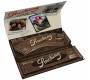 Smoking Χαρτάκια Brown Luxury Rolling Kit - Ακατέργαστο King Size 33φ & Κωνικές Τζιβάνες - Τιμή: 2,80€