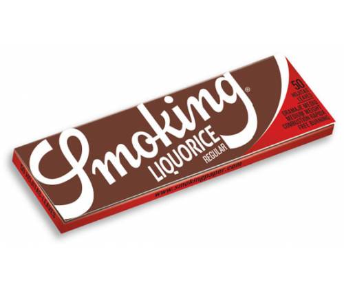 Smoking Χαρτάκια - Liquorice - Γλυκόριζα - Τιμή: 0,53€