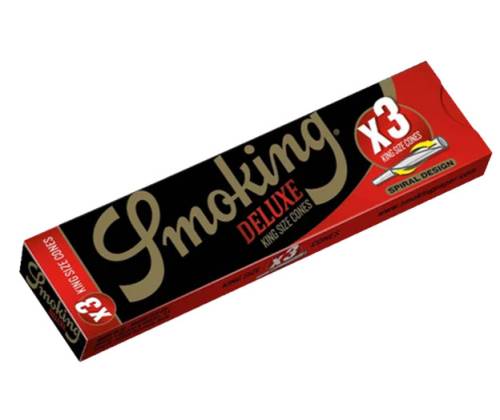 Κώνος Smoking Deluxe King Size - 3τεμ - Τιμή: 2,20€