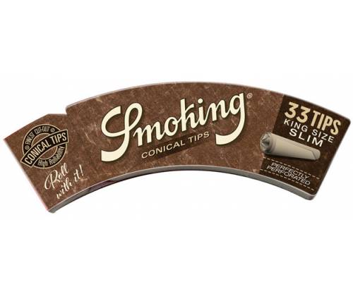 Smoking Τζιβάνα Brown KS Slim - Κωνική - Τιμή: 1,00€