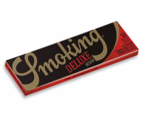 Smoking Rolling Papers - Deluxe - Black - 1¼ -  Price: 0,55€