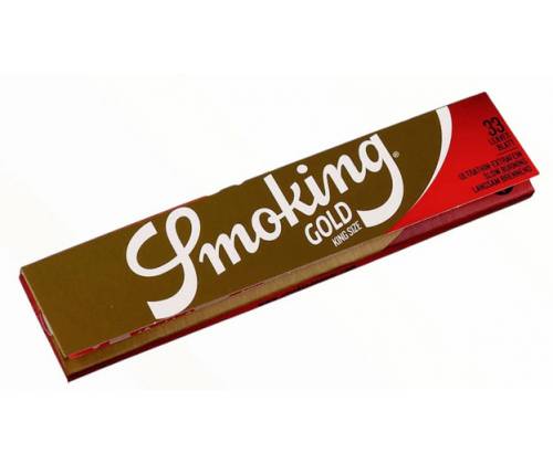Smoking Χαρτάκια - Gold - King Size - Τιμή: 0,57€
