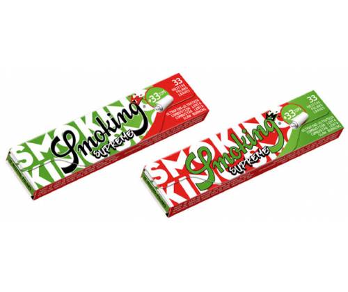 Smoking Χαρτάκια - Supreme King Size με Τζιβάνες 33φ. - 24τεμ. - Τιμή: 33,60€