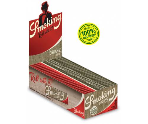 Smoking Χαρτάκια - Organic Hemp 50τεμ. - Τιμή: 14,88€