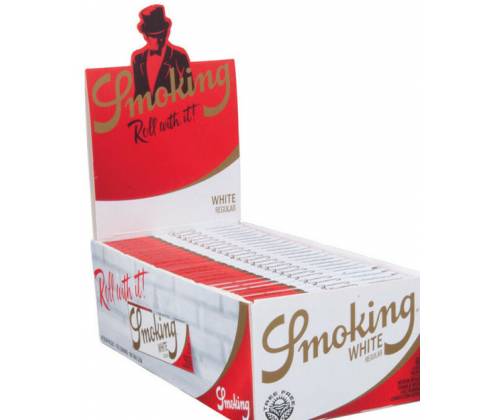 Smoking Χαρτάκια - Άσπρο 50τεμ. - Τιμή: 11,90€