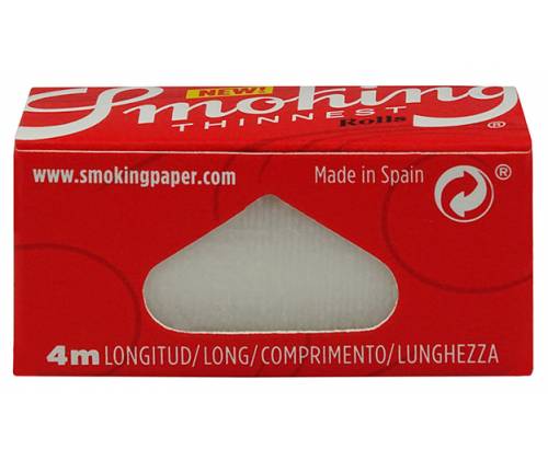 Smoking Rolls Roll Thinnest Red - 4 Meters - Price: 1,40€