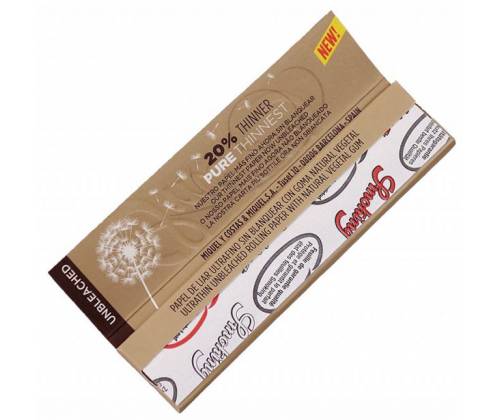 Smoking Χαρτάκια - Thinnest Brown - Ακατέργαστο - King Size Slim 33φ. - 50τεμ. - Τιμή: 40,00€