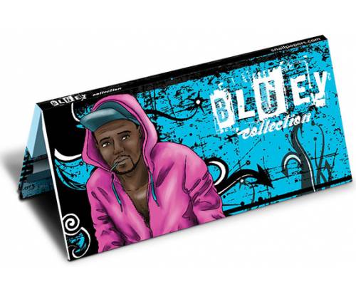 Snail Συλλεκτικά Χαρτάκια «Συλλογή Bluey» - Hiphop Ghetto Dude | Μπλε KS Slim & Tips 32φ. - Τιμή: 2,95€