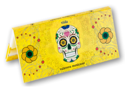 Snail Χαρτάκια - Mexican Sugar Skull Κίτρινο - Destino | Το Πεπρωμένο