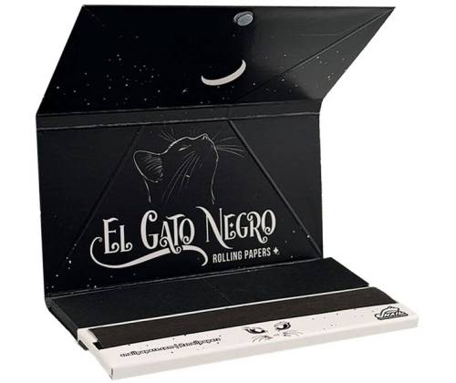 El Gato Negro Συλλεκτικά Premium Χαρτάκια - Μαύρο Χαρτάκι KS Slim & Tips - Τιμή: 2,70€