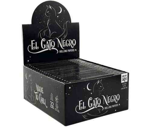 El Gato Negro Συλλεκτικά Premium Χαρτάκια - Μαύρο Χαρτάκι KS Slim & Tips - Τιμή: 2,70€