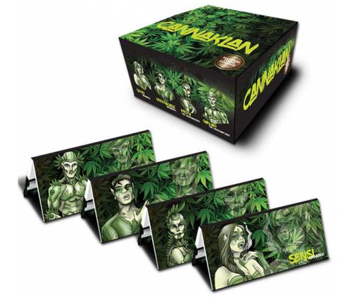 Snail Συλλεκτικά Χαρτάκια «Συλλογή CannaKlan» - Misty | Πράσινο KS Slim & Tips 32φ. - Τιμή: 2,95€