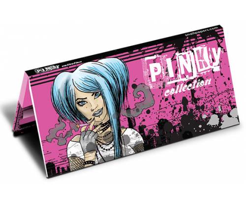 Snail Συλλεκτικά Χαρτάκια «Συλλογή Pinky» - Emo Chick | Ροζ KS Slim & Tips 32φ. - Τιμή: 2,95€