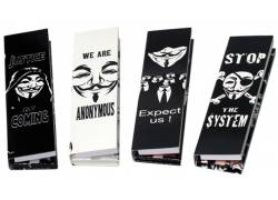 Snail Χαρτάκια - Ακατέργαστο - Anonymous King Size Slim με Τζιβάνα