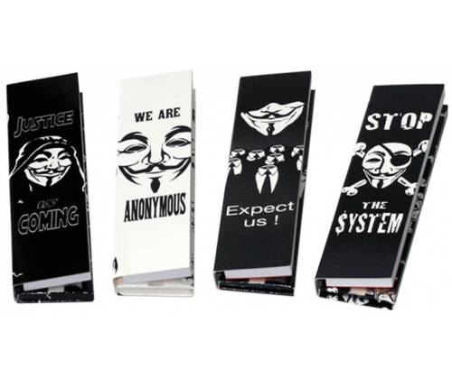 Snail Χαρτάκια - Ακατέργαστο - Anonymous King Size Slim με Τζιβάνα - Τιμή: 1,60€