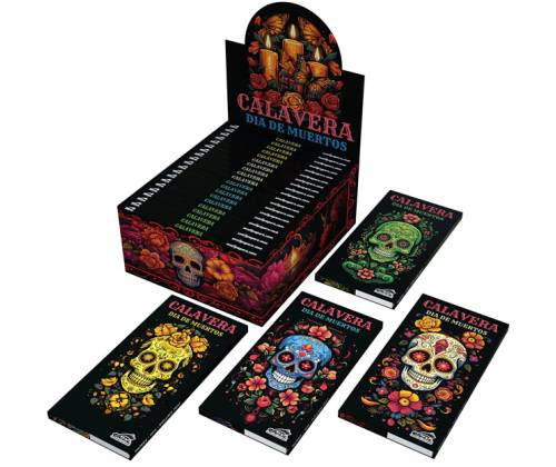 Snail Συλλεκτικά Χαρτάκια «Συλλογή Calavera» - Yellow Skull | KS Slim & Tips - Τιμή: 2,95€
