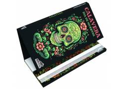 Snail Συλλεκτικά Χαρτάκια «Συλλογή Calavera» - Green Skull | KS Slim & Tips