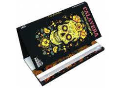 Snail Συλλεκτικά Χαρτάκια «Συλλογή Calavera» - Yellow Skull | KS Slim & Tips