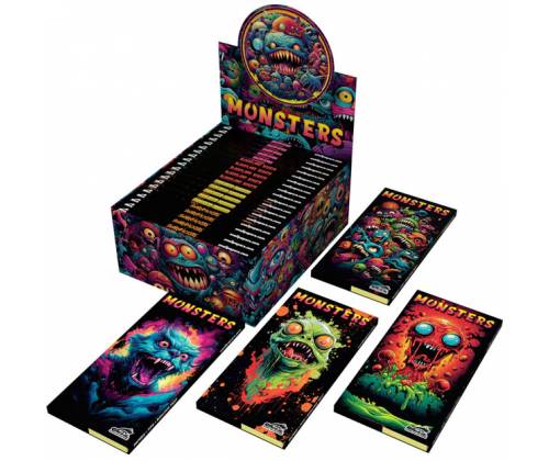 Snail Συλλεκτικά Χαρτάκια «Συλλογή Monsters» - Blue | KS Slim & Tips - Τιμή: 2,95€