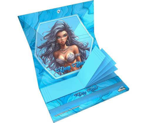 Snail Συλλεκτικά Χαρτάκια «Συλλογή Deep Blue» - Design #1 | KS Slim & Tips - Τιμή: 2,95€