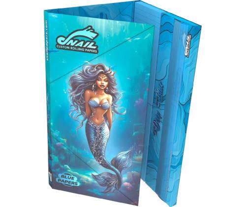 Snail Συλλεκτικά Χαρτάκια «Συλλογή Deep Blue» - Design #3 | KS Slim & Tips - Τιμή: 2,95€