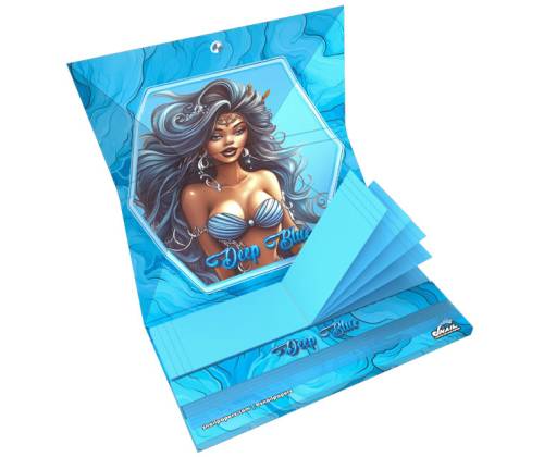 Snail Συλλεκτικά Χαρτάκια «Συλλογή Deep Blue» - Design #3 | KS Slim & Tips - Τιμή: 2,95€