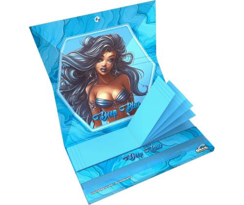Snail Συλλεκτικά Χαρτάκια «Συλλογή Deep Blue» - Design #4 | KS Slim & Tips - Τιμή: 2,95€