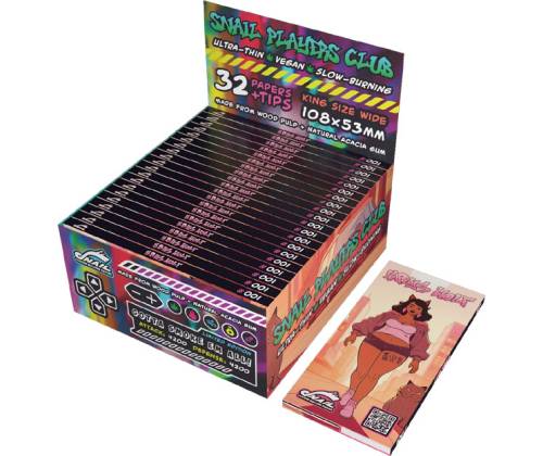 Snail Συλλεκτικά Χαρτάκια «Συλλογή Players Club» - Krys Wolf | KS Slim & Tips - Τιμή: 2,95€