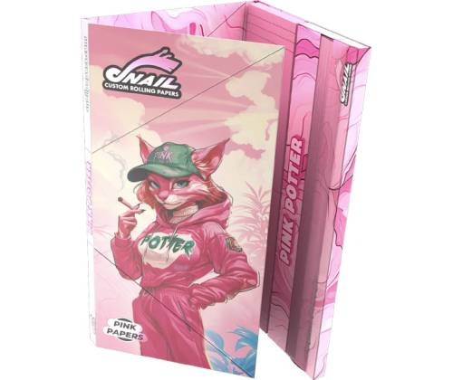 Snail Συλλεκτικά Χαρτάκια «Συλλογή Pink Potter» - Pink #1 | KS Slim & Tips - Τιμή: 2,95€