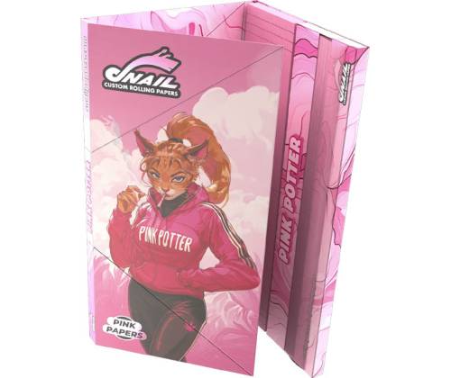 Snail Συλλεκτικά Χαρτάκια «Συλλογή Pink Potter» - Pink #2 | KS Slim & Tips - Τιμή: 2,95€