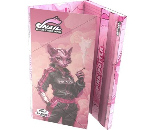 Snail Συλλεκτικά Χαρτάκια «Συλλογή Pink Potter» - Pink #3 | KS Slim & Tips - Τιμή: 2,95€