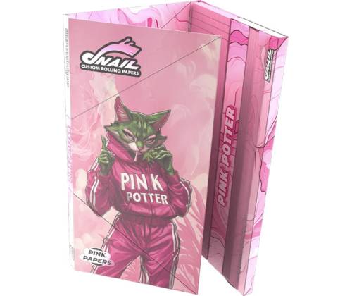 Snail Συλλεκτικά Χαρτάκια «Συλλογή Pink Potter» - Pink #4 | KS Slim & Tips - Τιμή: 2,95€