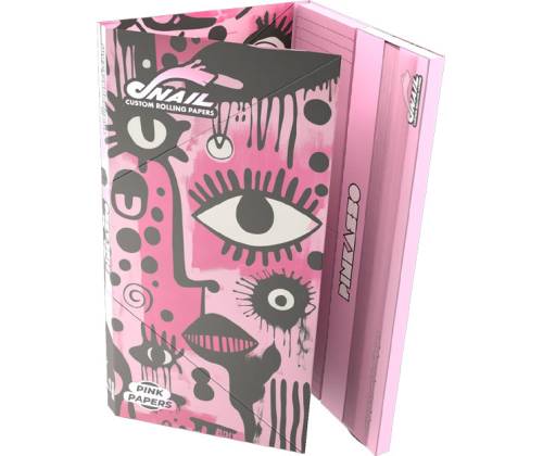 Snail Συλλεκτικά Χαρτάκια «Συλλογή Pinkasso» - Design #2 | KS Slim & Tips - Τιμή: 3,45€